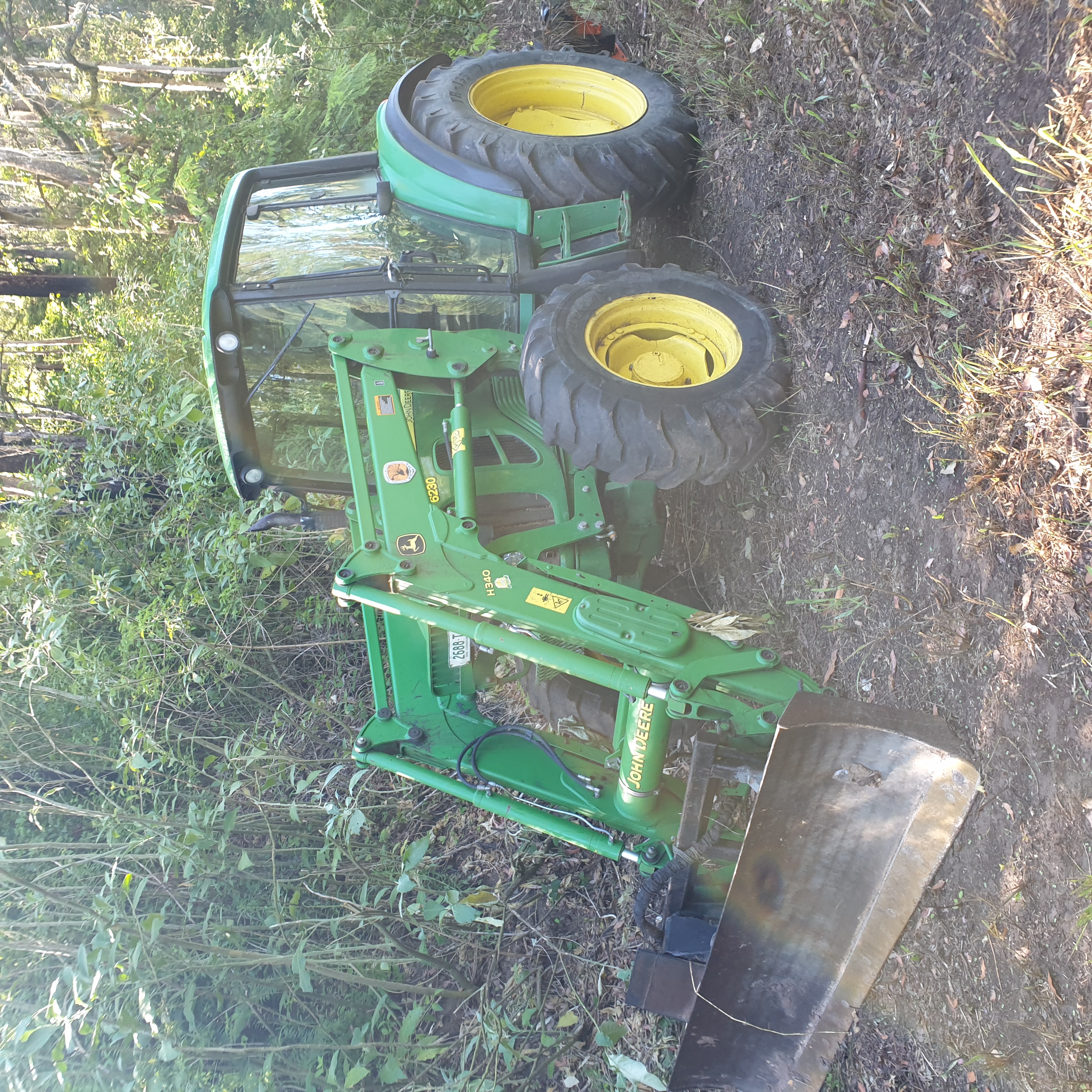 An NPWS tractor, used for restoration plantings and slashing grass 