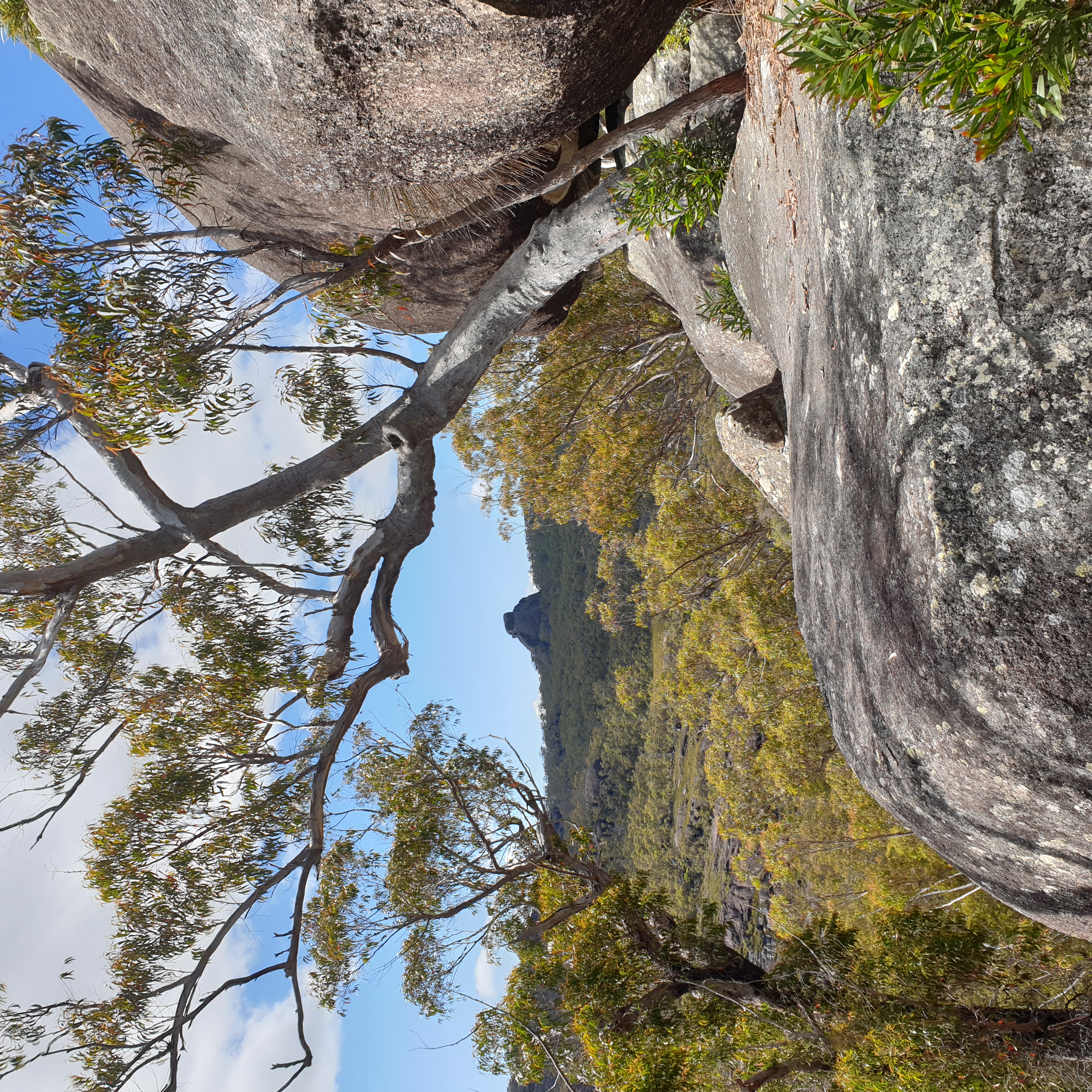 View of Old Man Hat to the south from Anvil Rock