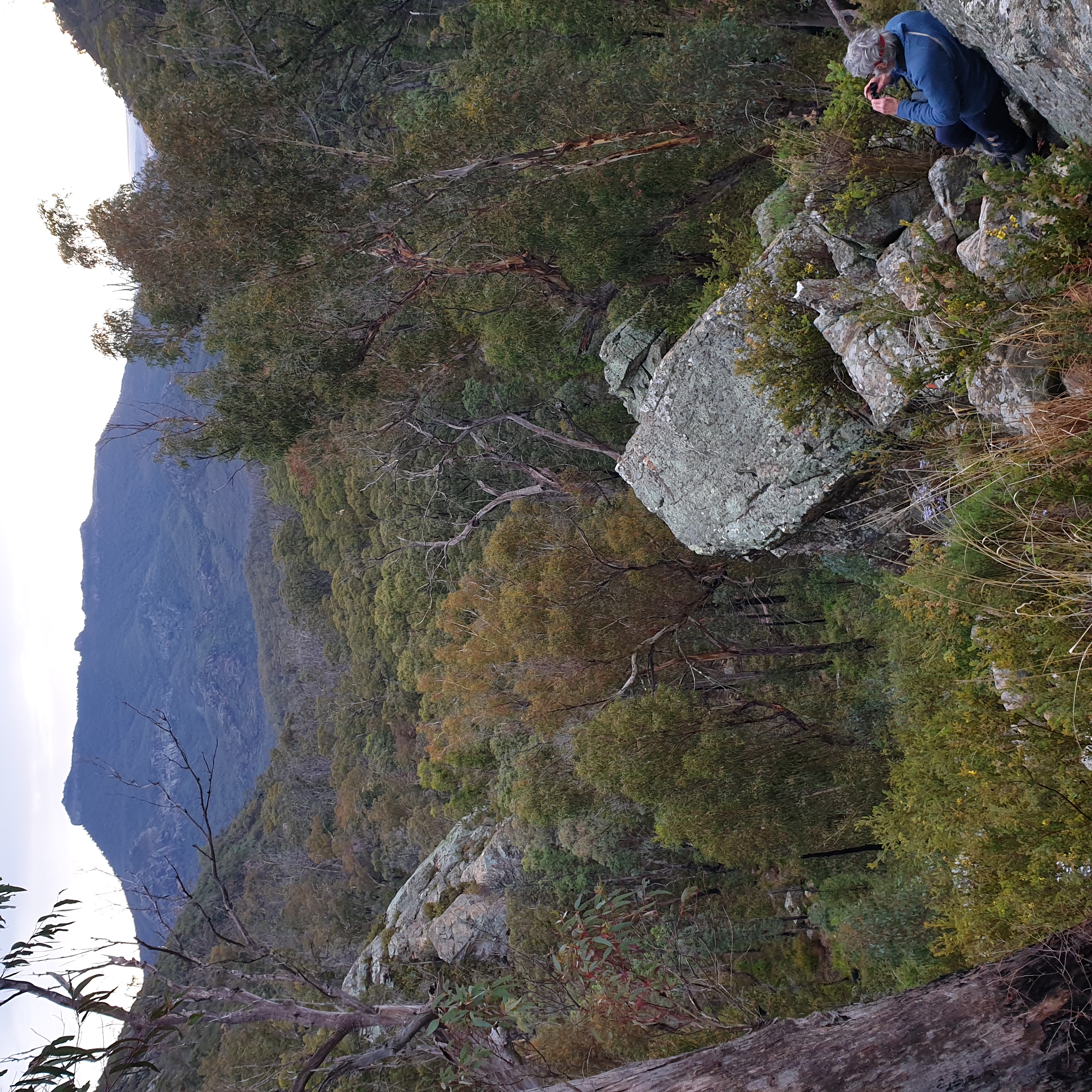 Castle Rock viewed from just above Grattai Spring