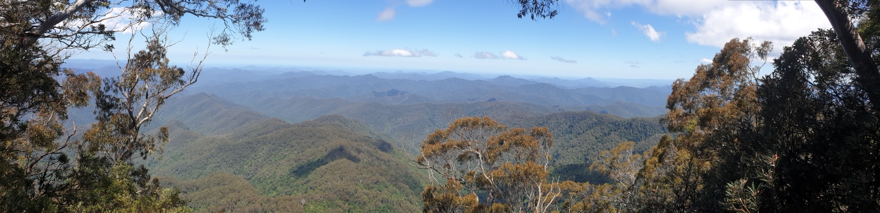 New England Wilderness viewed from Point Lookout, New England NP